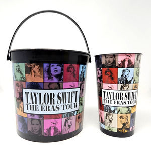 Taylor Swift The Eras Tour Movie Exclusive Black Popcorn Bucket and Cup Set